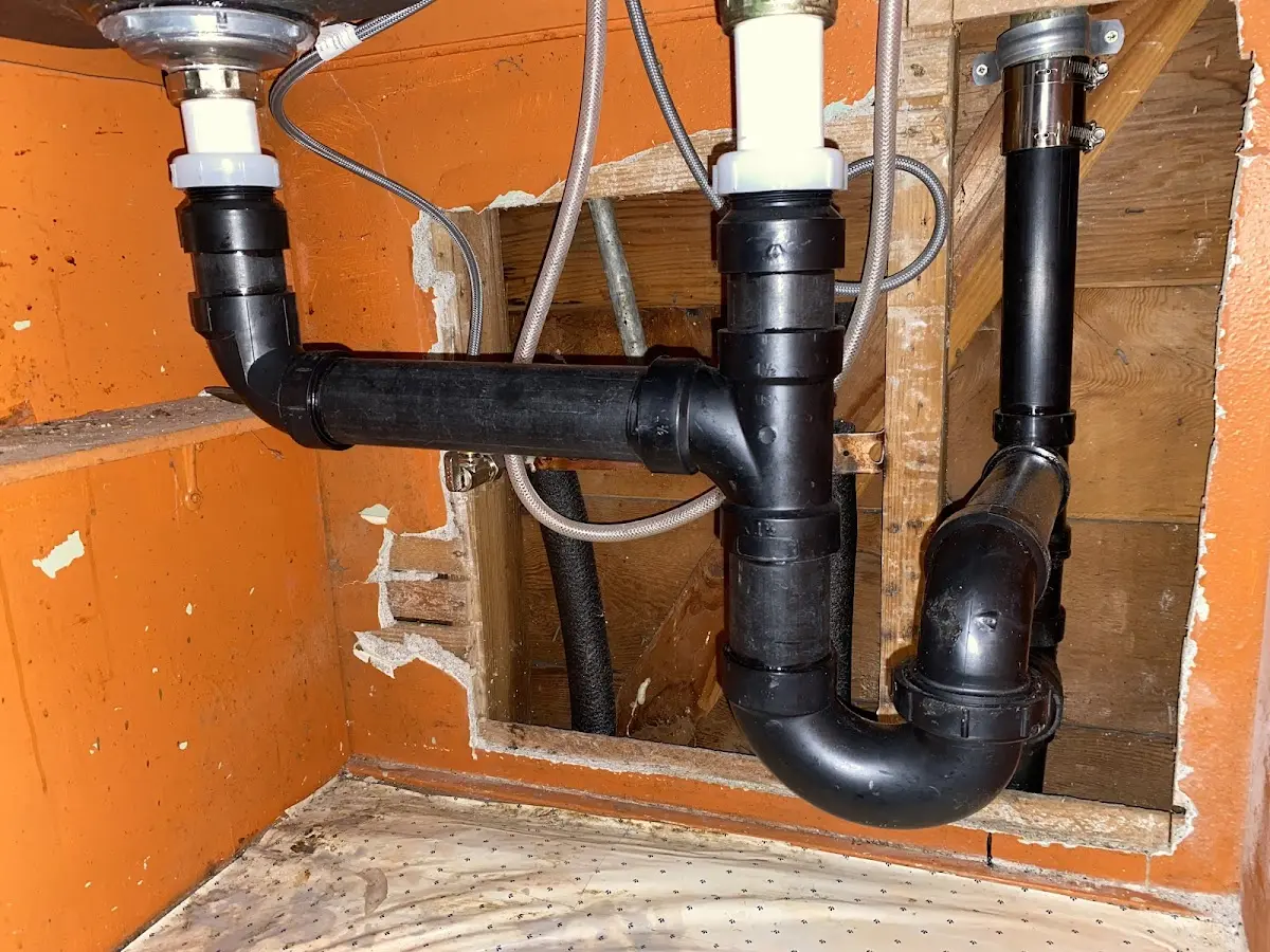 Professional Plumbing Inspection equipment and tools on the job in Timberwood Park
